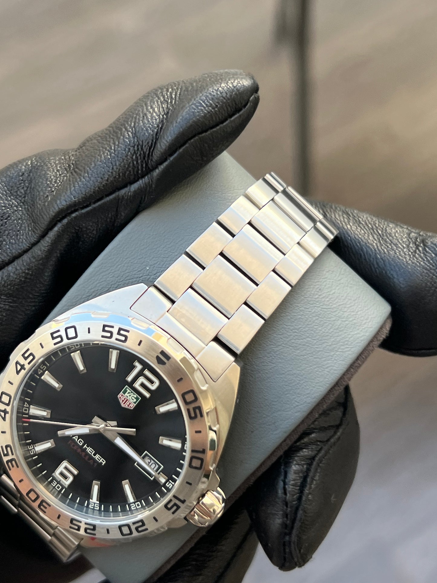 TAG Heuer Fórmula 1 Fecha Cuarzo, 41 mm, acero WAZ1112.BA0875
