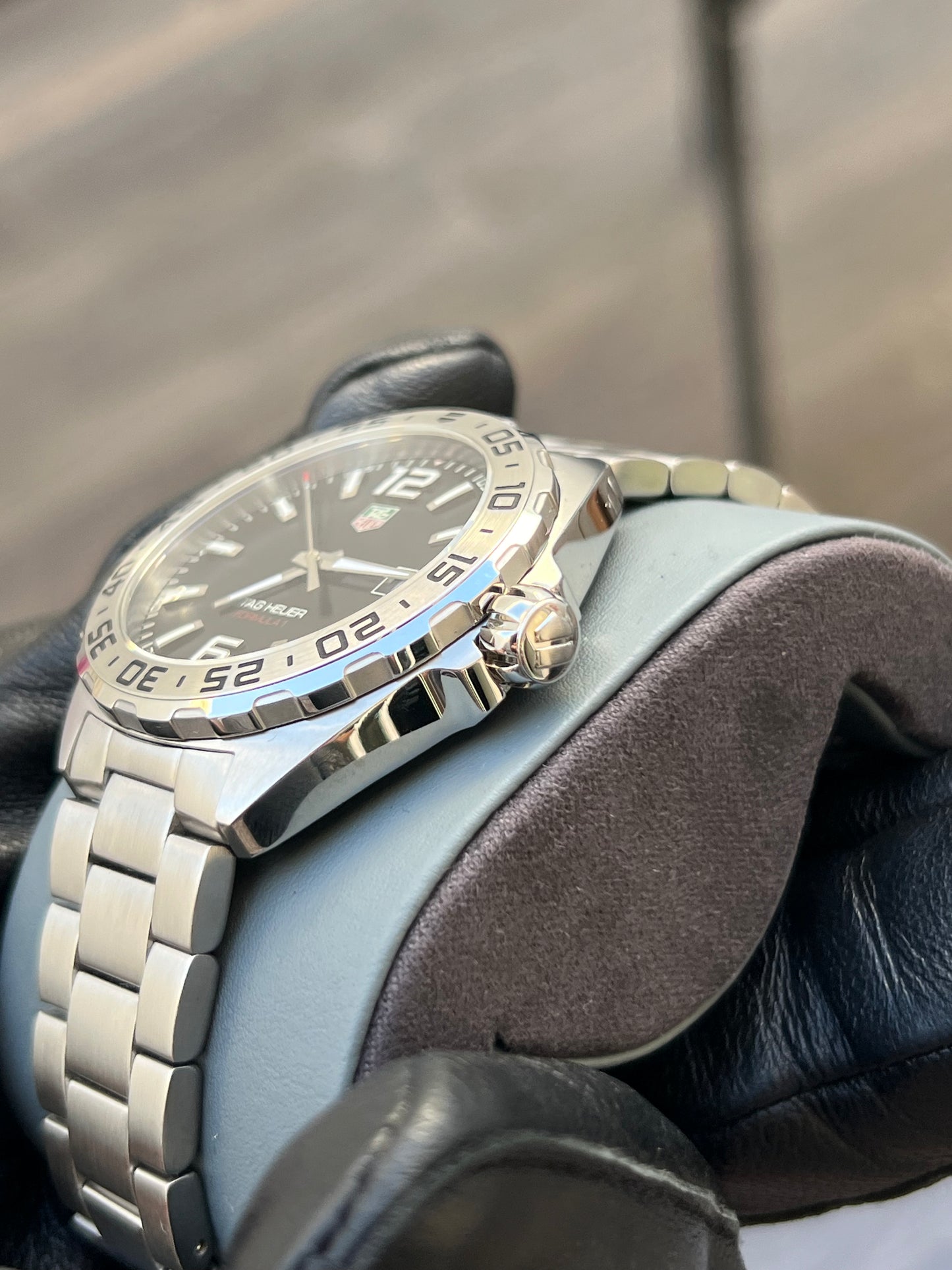 TAG Heuer Fórmula 1 Fecha Cuarzo, 41 mm, acero WAZ1112.BA0875