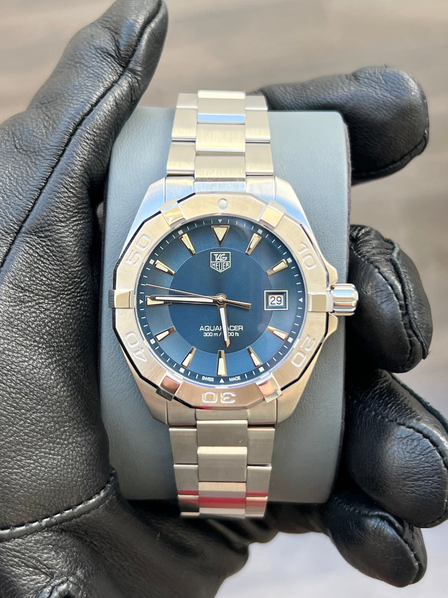 TAG Heuer Quartz 40.5 MM WAY1112.BA0828 Aquaracer