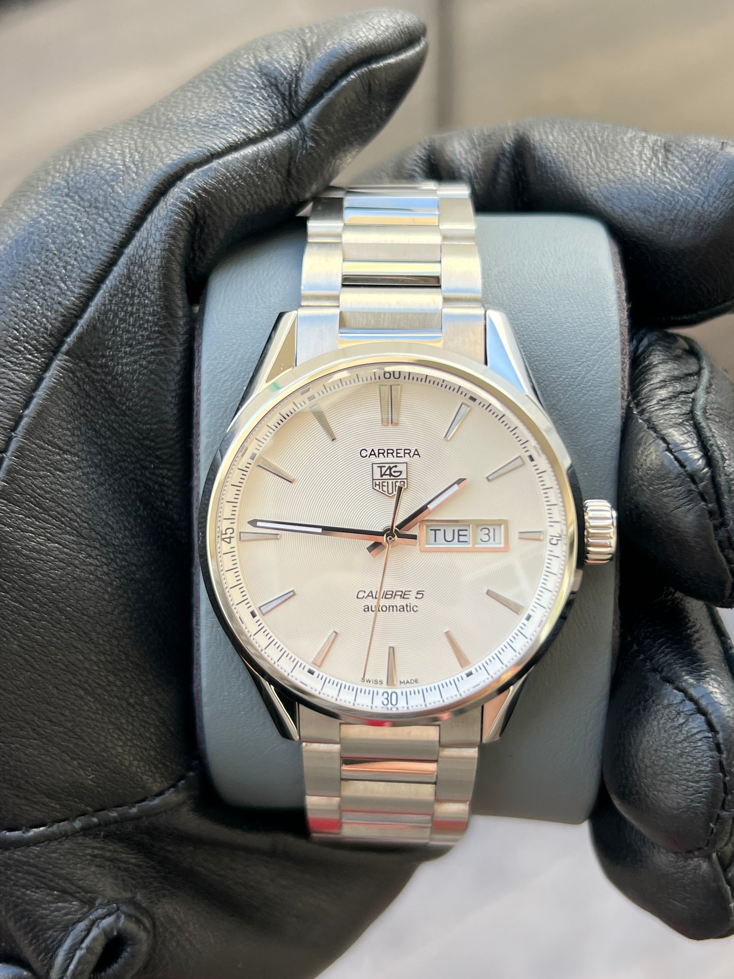 TAG Heuer Carrera Automático, 41 mm, Acero WAR201B.BA0723