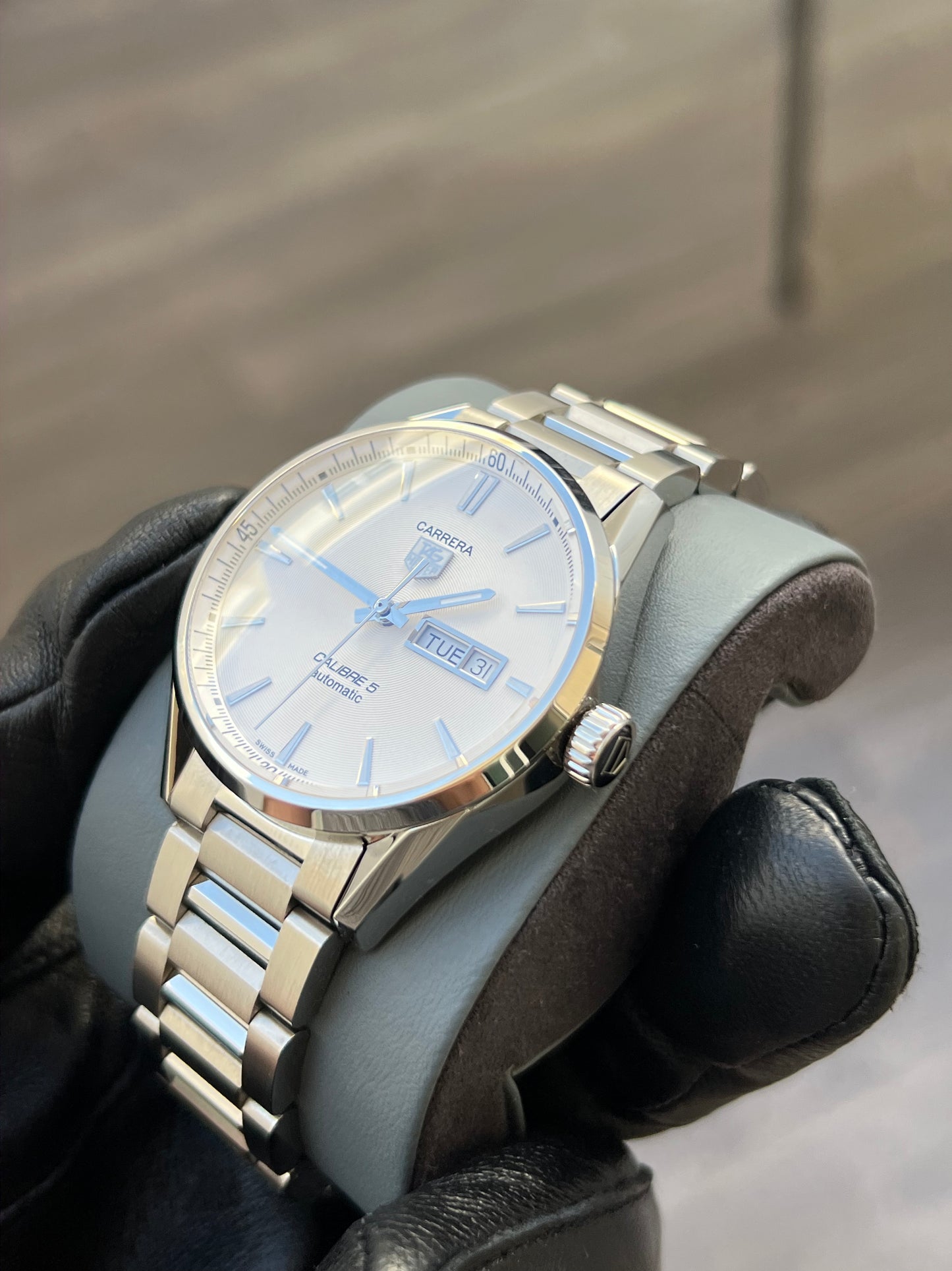 TAG Heuer Carrera Automático, 41 mm, Acero WAR201B.BA0723