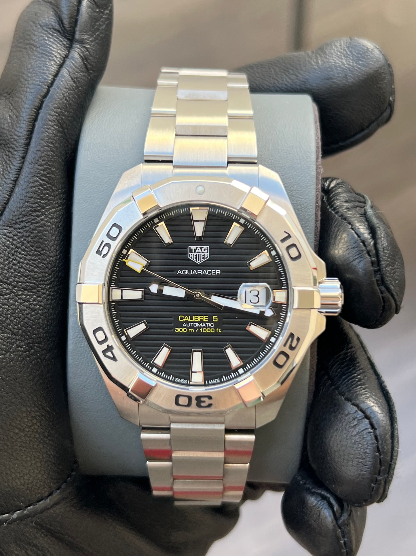 TAG Heuer Aquaracer Automático, 43 mm, Acero WAY2010.BA0927