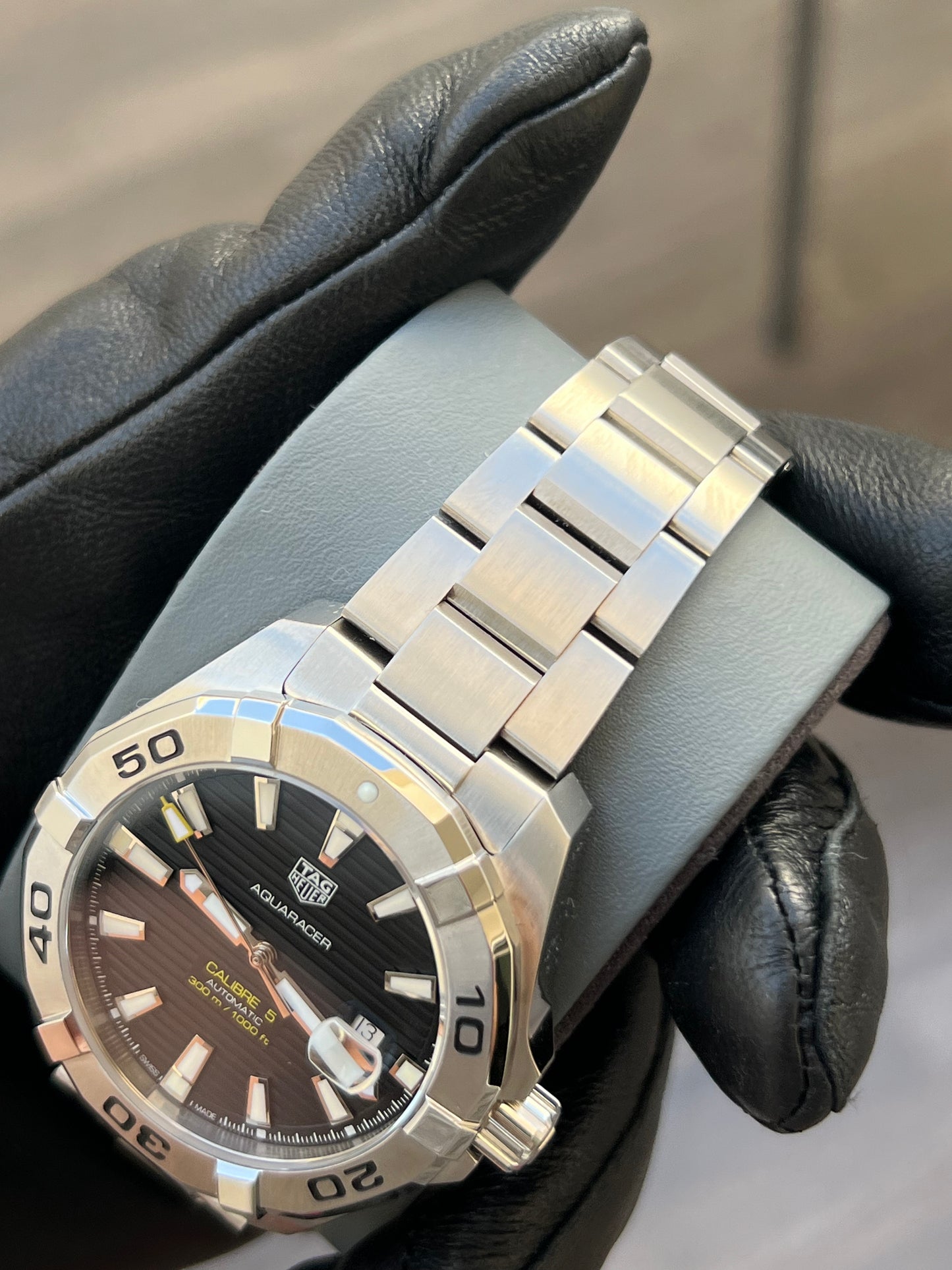 TAG Heuer Aquaracer Automático, 43 mm, Acero WAY2010.BA0927