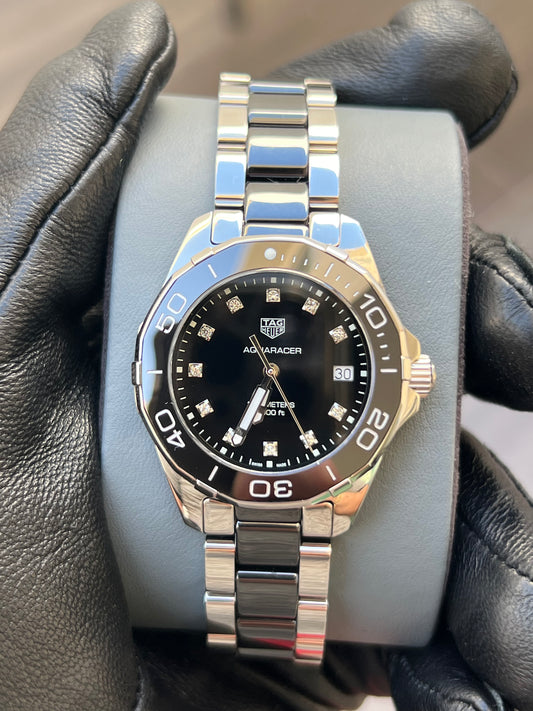 TAG Heuer Aquaracer Date  Cuarzo, 35 mm, Acero WAY131C.BA0913