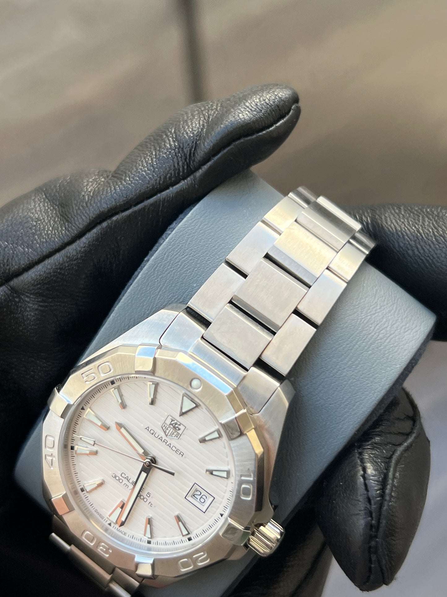 TAG Heuer Aquaracer Automático, 41 mm, Acero WAY2111.BA0928