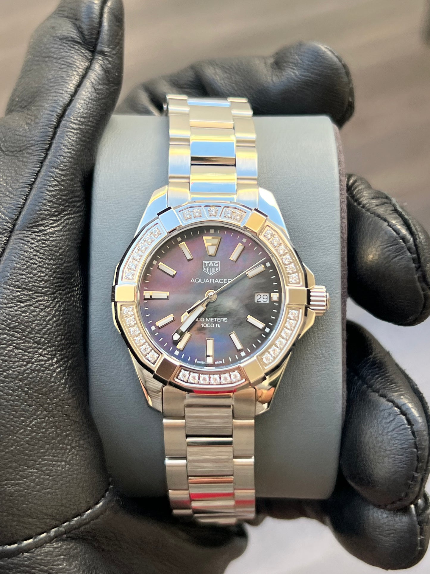 TAG Heuer Aquaracer Cuarzo, 35 mm, Acero WAY131P.BA0748