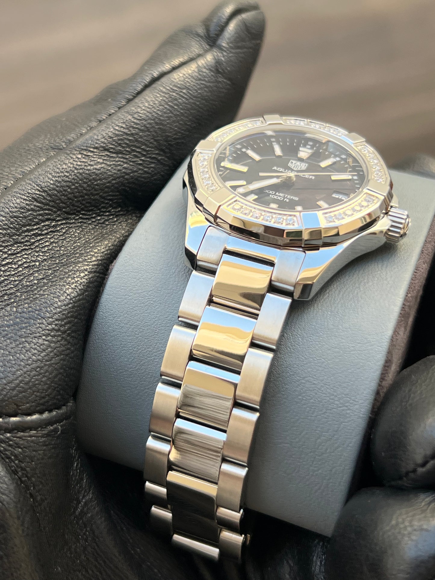 TAG Heuer Aquaracer Cuarzo, 35 mm, Acero WAY131P.BA0748