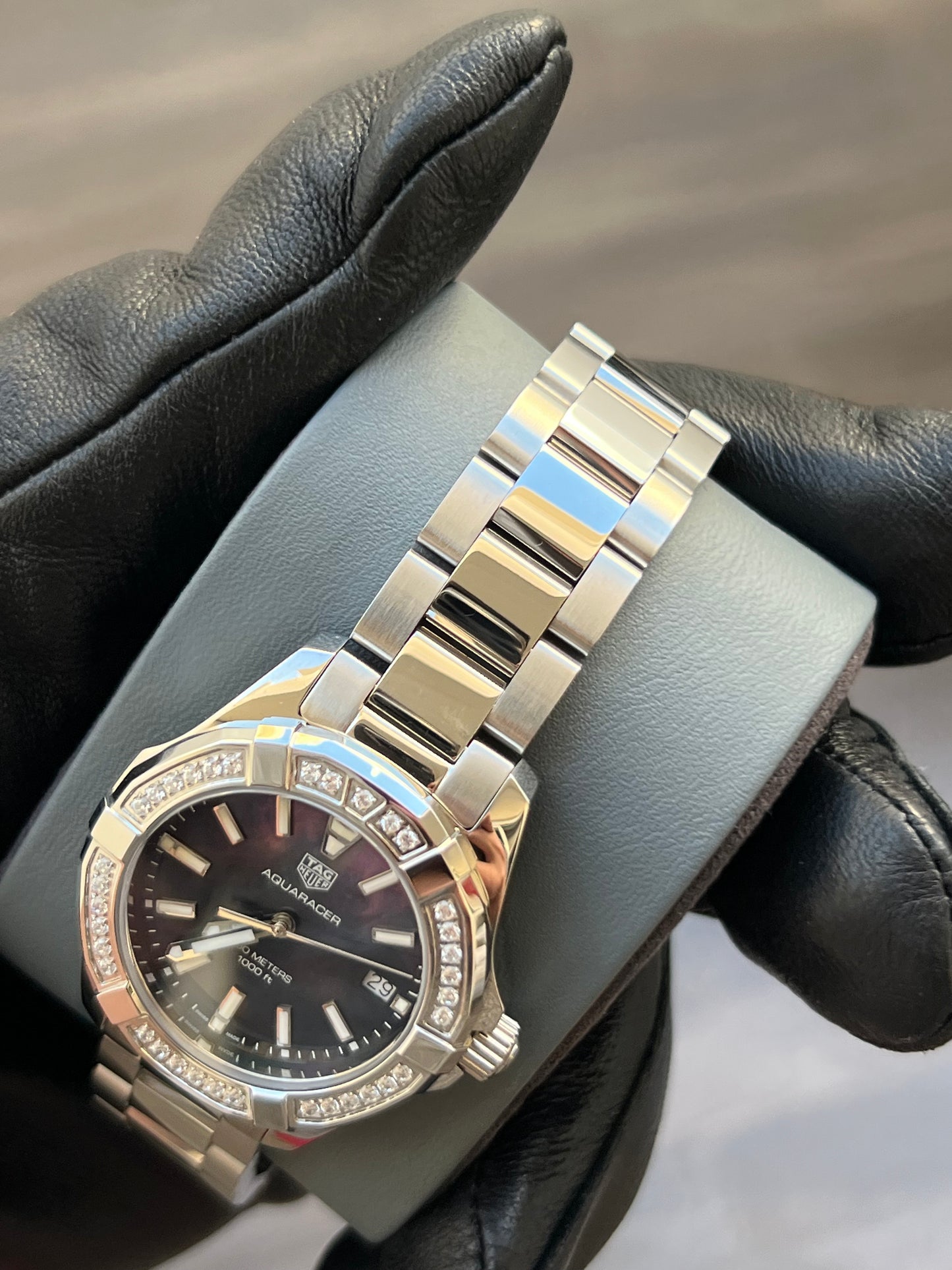 TAG Heuer Aquaracer Cuarzo, 35 mm, Acero WAY131P.BA0748