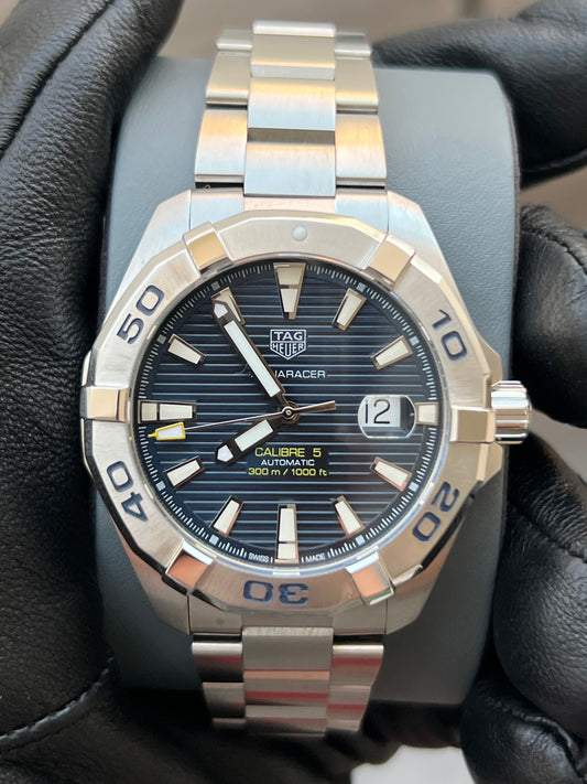 TAG Heuer Aquaracer Automático, 43 mm, Acero WAY2012.BA0927