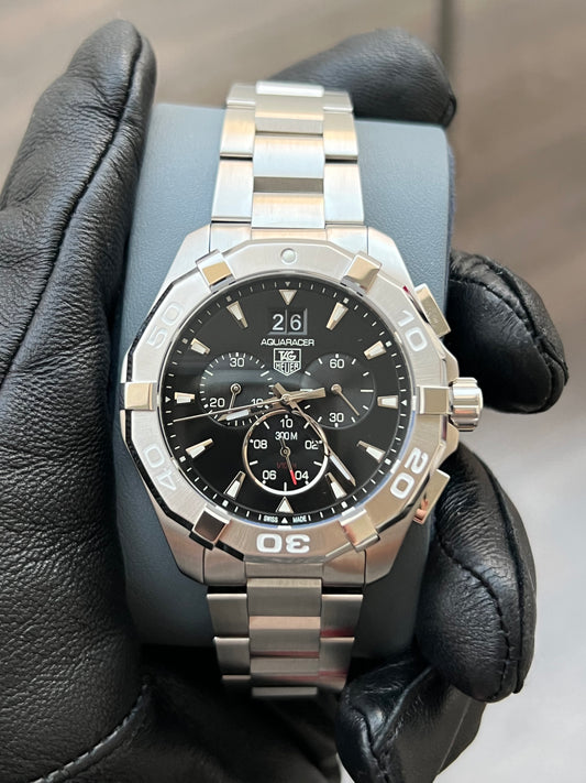 TAG Heuer Aquaracer Cuarzo, 43 mm, Acero CAY1110.BA0927