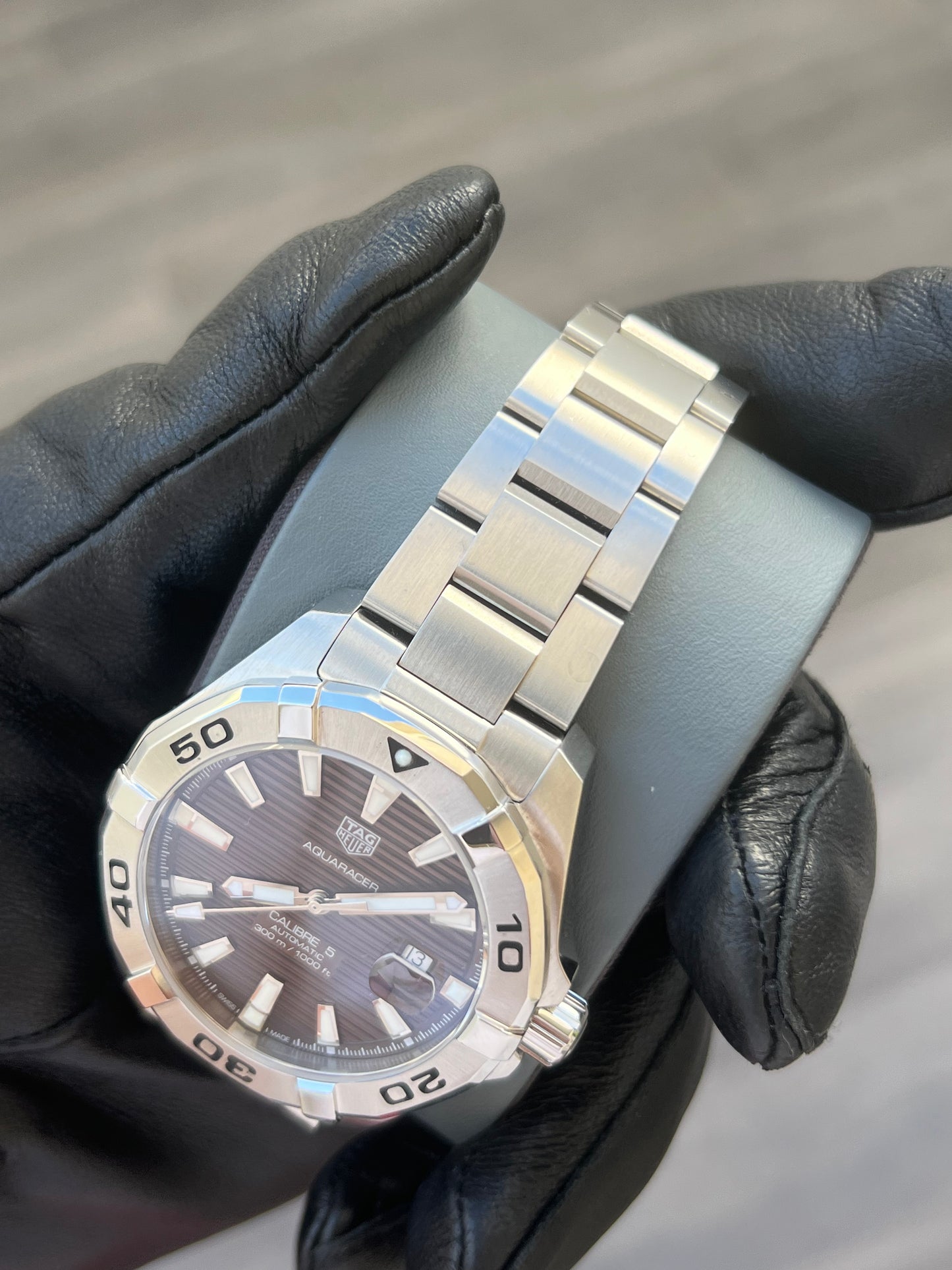 TAG Heuer Aquaracer Automático, 43 mm, Acero WAY2018.BA0927