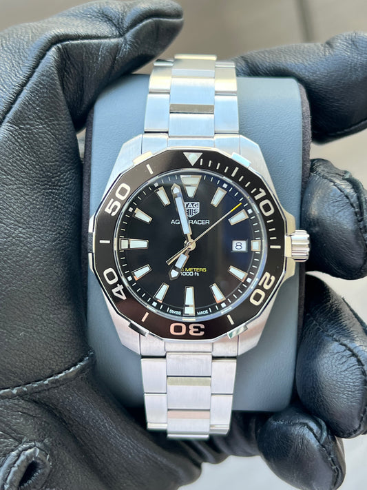 TAG Heuer Aquaracer Quartz, 43 mm, Steel WAY101A.BA0746