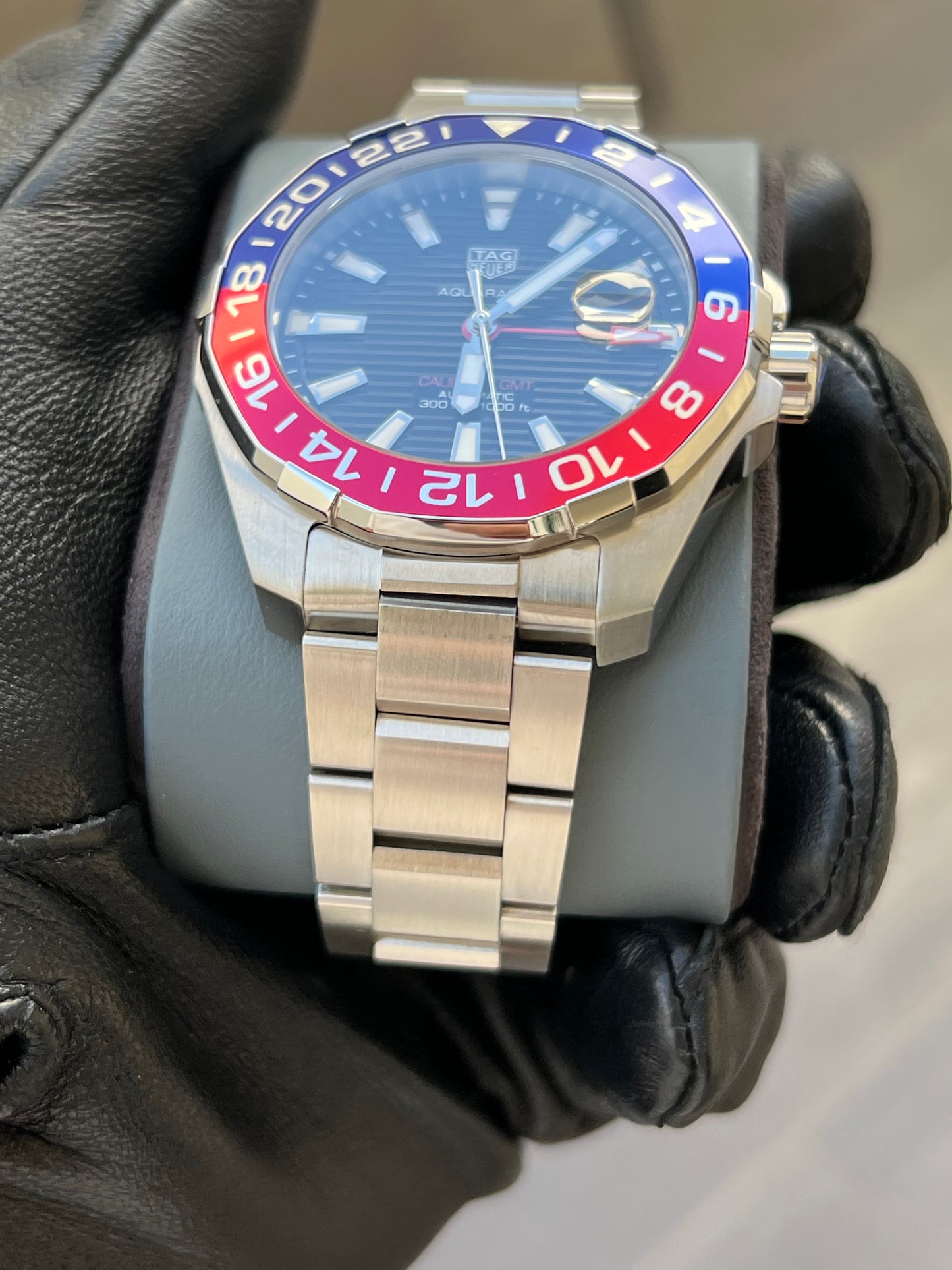 TAG Heuer Aquaracer GMT  Automático, 43 mm, Acero WAY201F.BA0927