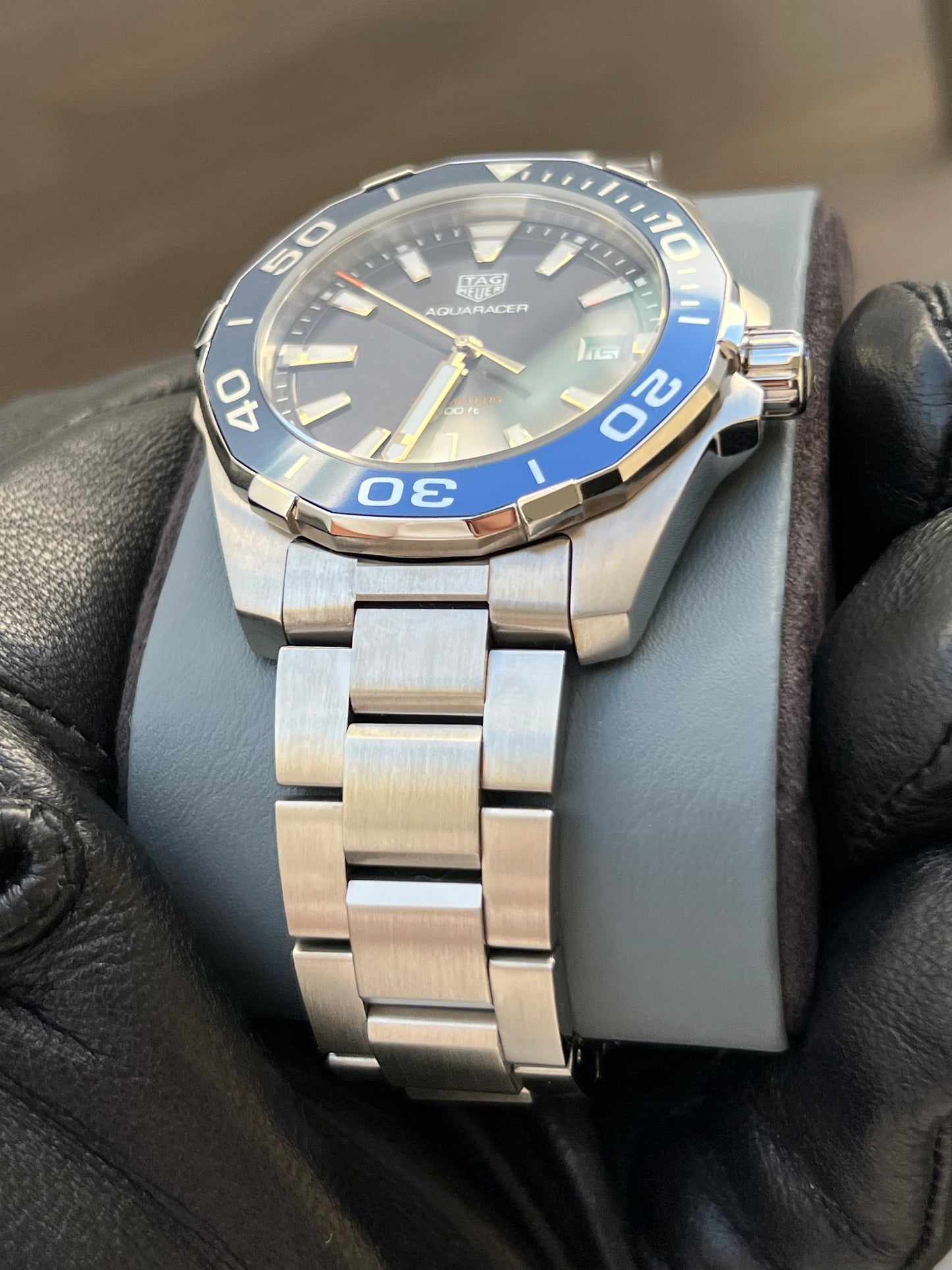 TAG Heuer Aquaracer Cuarzo, 41 mm, acero WAY111C.BA0928